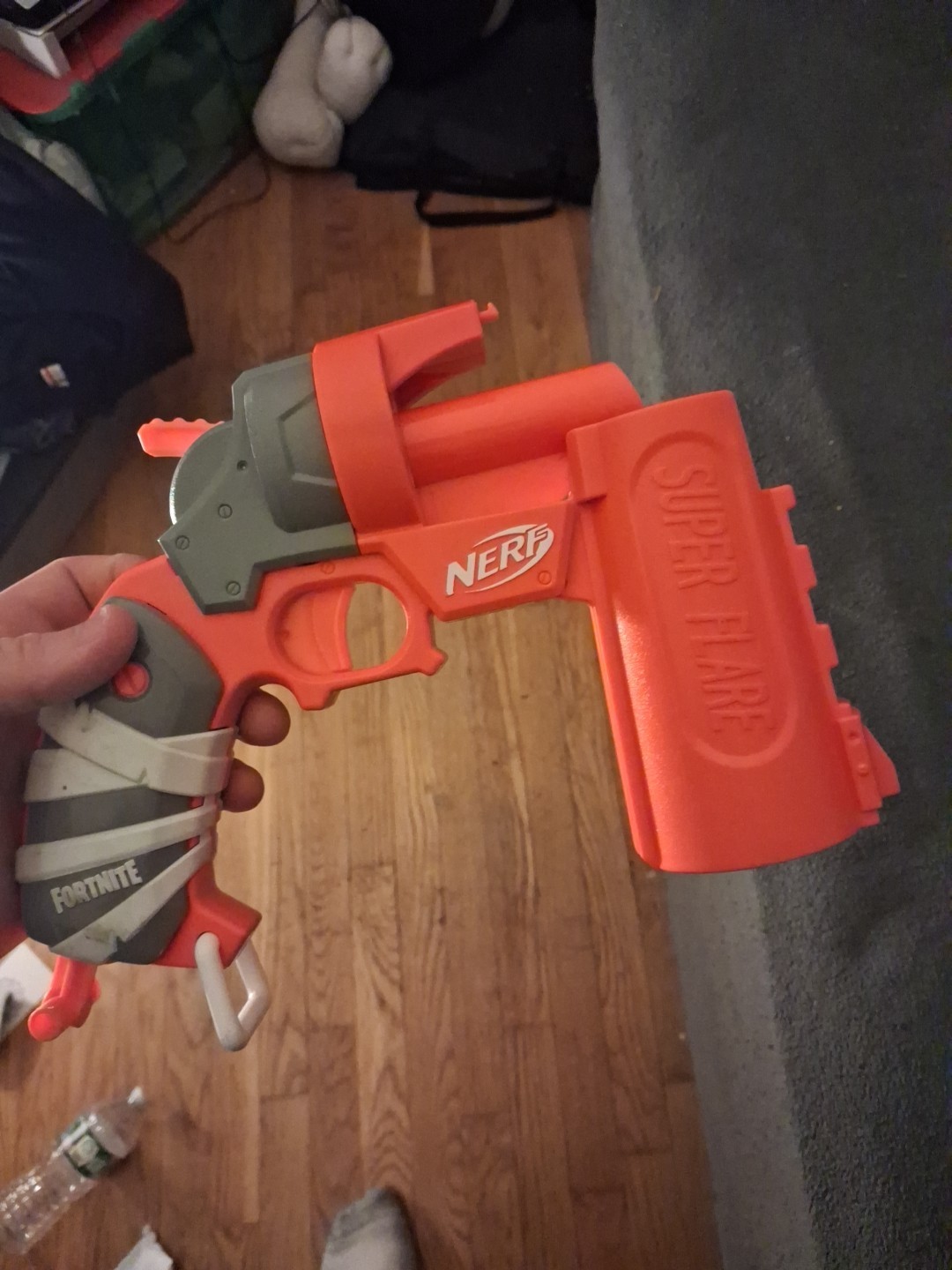 Nerf Fortnite series Flare MEGA Dart Blaster | Hasbro