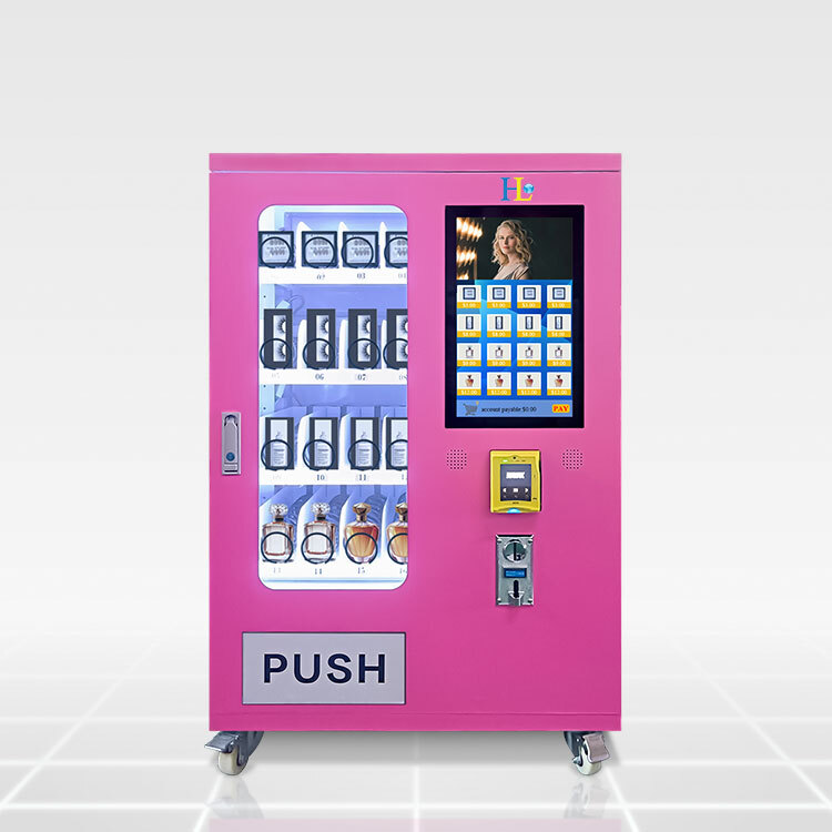 Small Vending Machine Touch Screen Vending With Card Machine Perfume Vending
