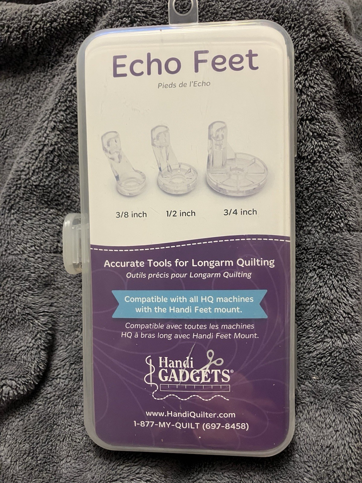 Handi Quilter Echo Feet Set - Longarm Feet - 3 Quilting Feet