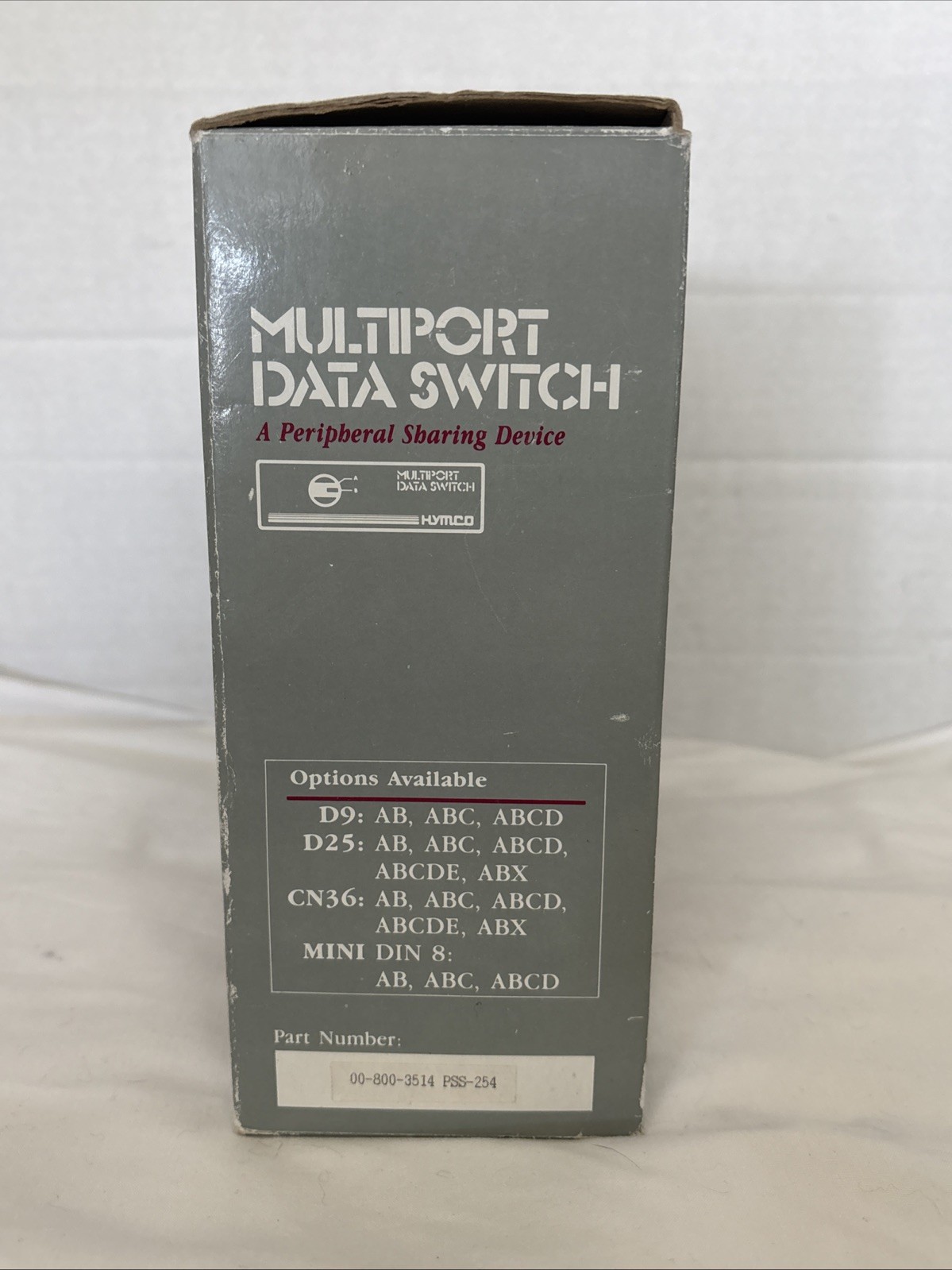 HYMCO Multiport Db25 ABCD Data Switch NIB