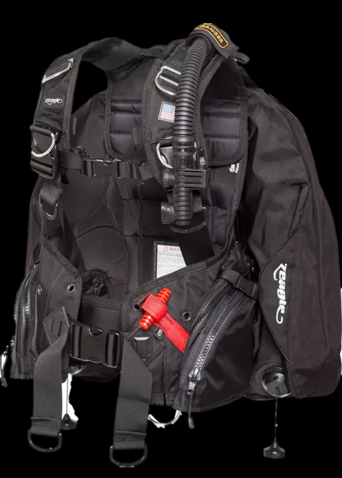 Zeagle Ranger BCD Size Medium M Buoyancy Compensation Device Great Condition