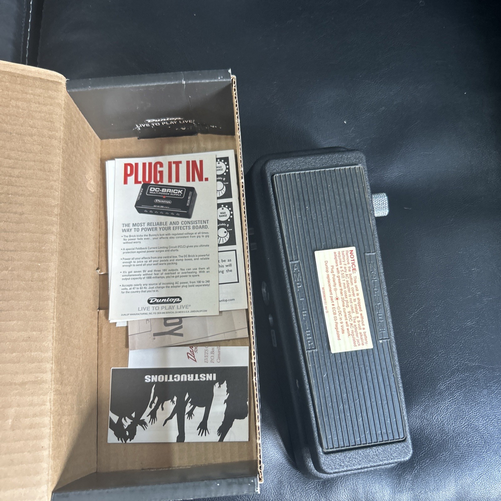 Dunlop Multi Wah Guitar Effect Pedal