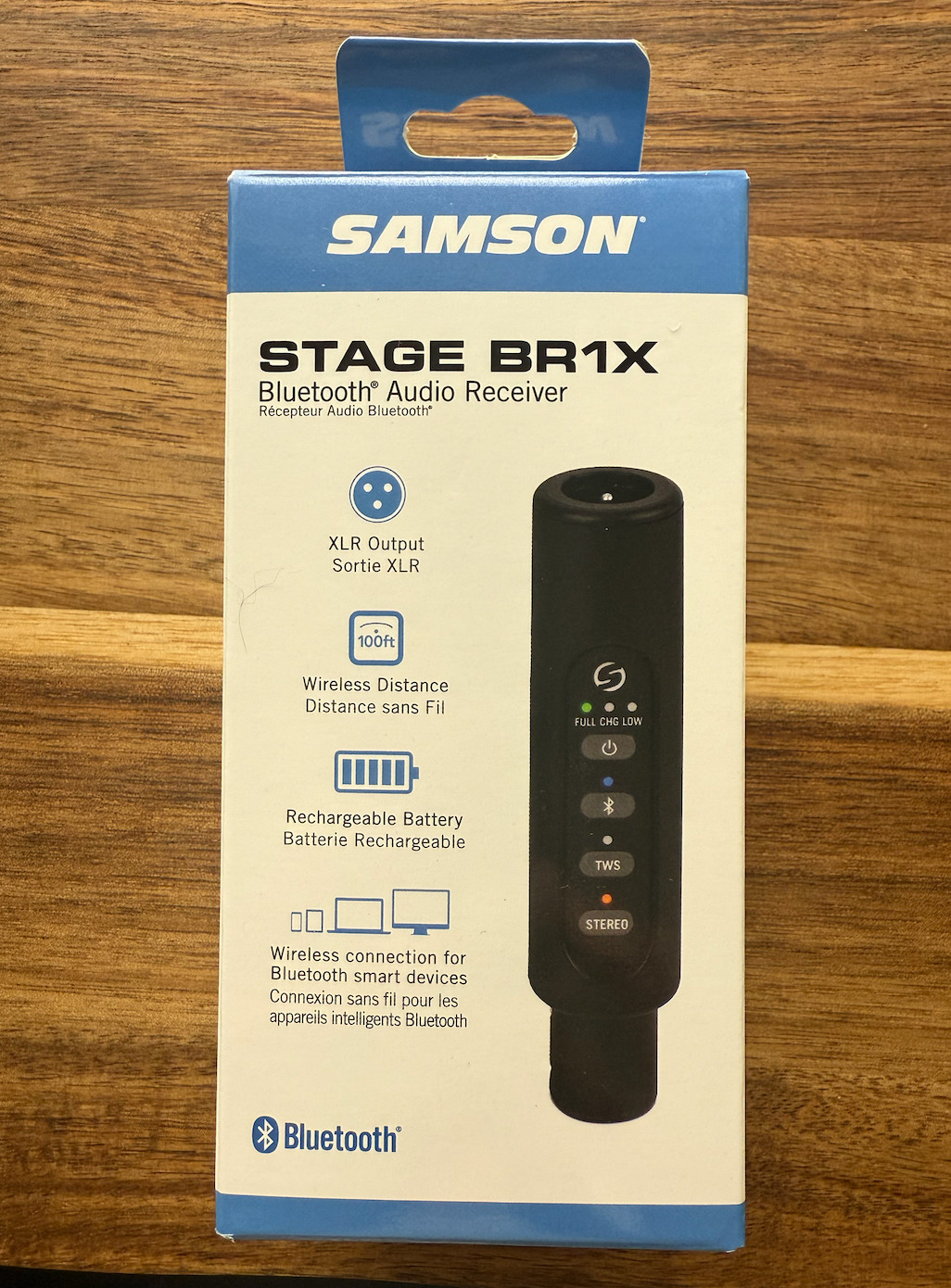 Samson Stage BR1X Wireless Bluetooth Adapter PA Systems NEW Open Box FAST SHIP