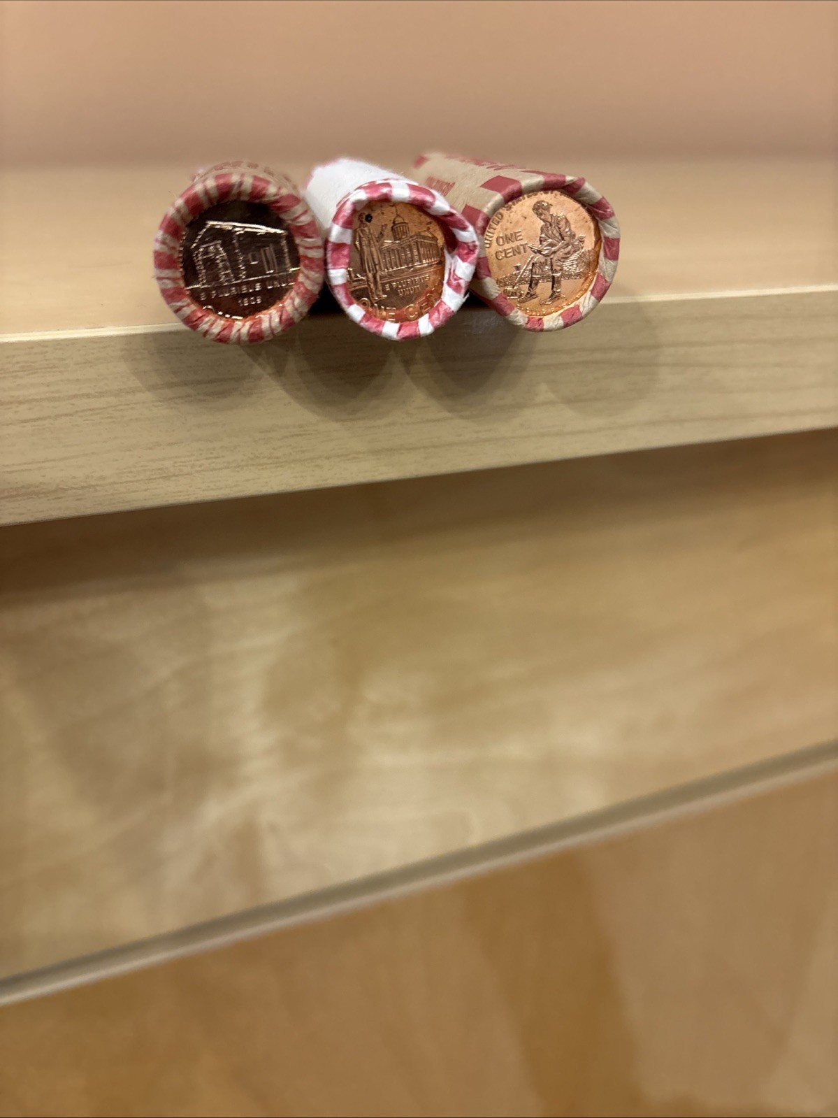 2009 Lincoln Bicentennial Penny Rolls (3) Unopened Looks Like Uncirculated