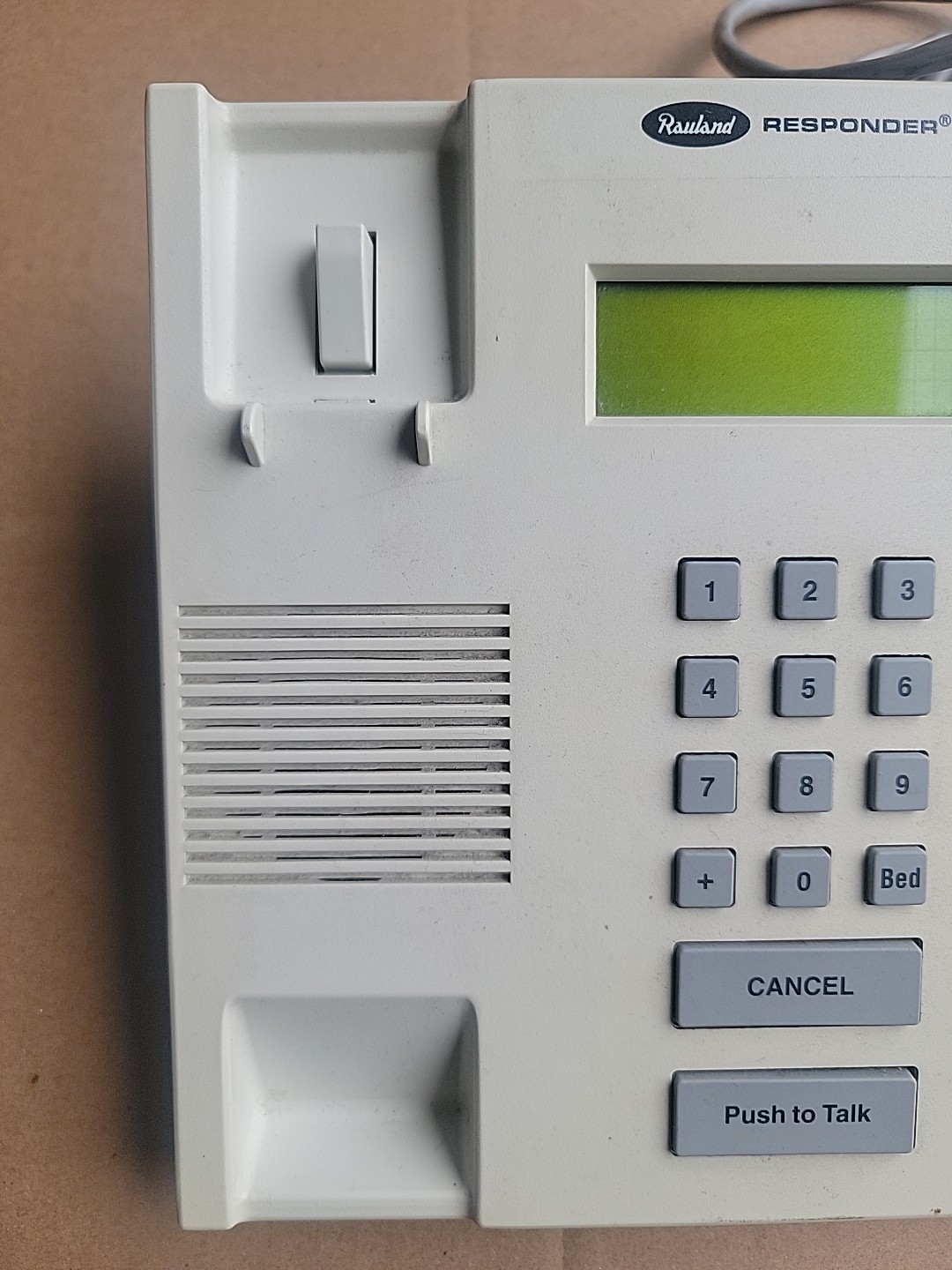 Rauland Model NCLCD, Responder IV Master Console , Missing Headset