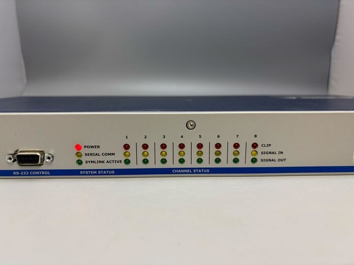 Symetrix SymNet 8X8 DSP High Performance Audio Matrix Digital Signal Processor