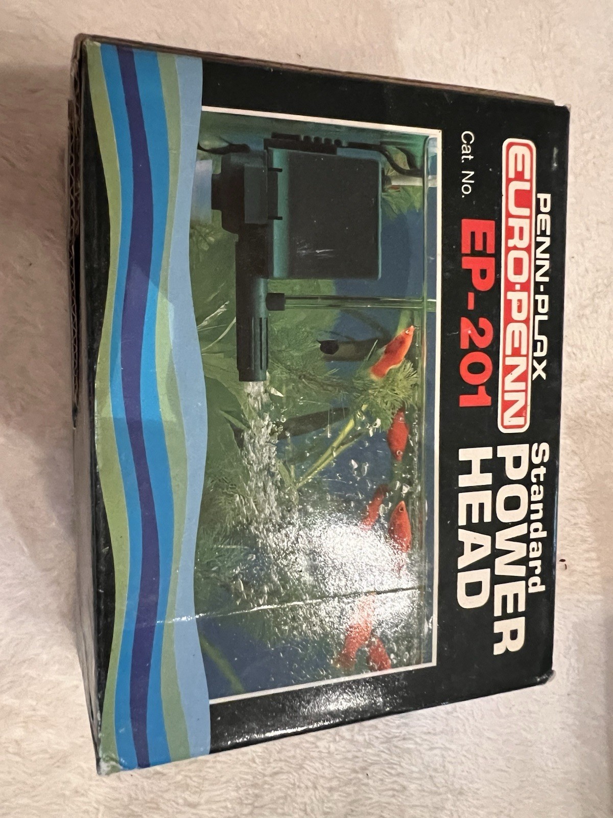 VINTAGE NOS Penn-Plax Euro-Penn Power Head EP-201 Aquarium Pump - NEW & Working!
