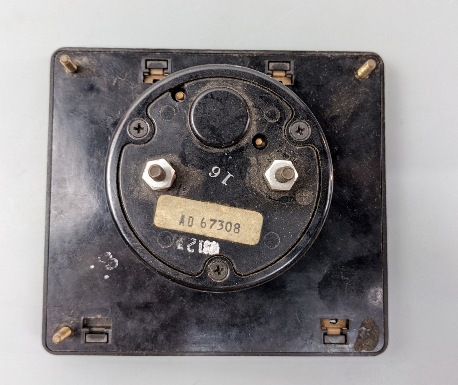 Vintage MMhG Meter Gauge,, AS-IS