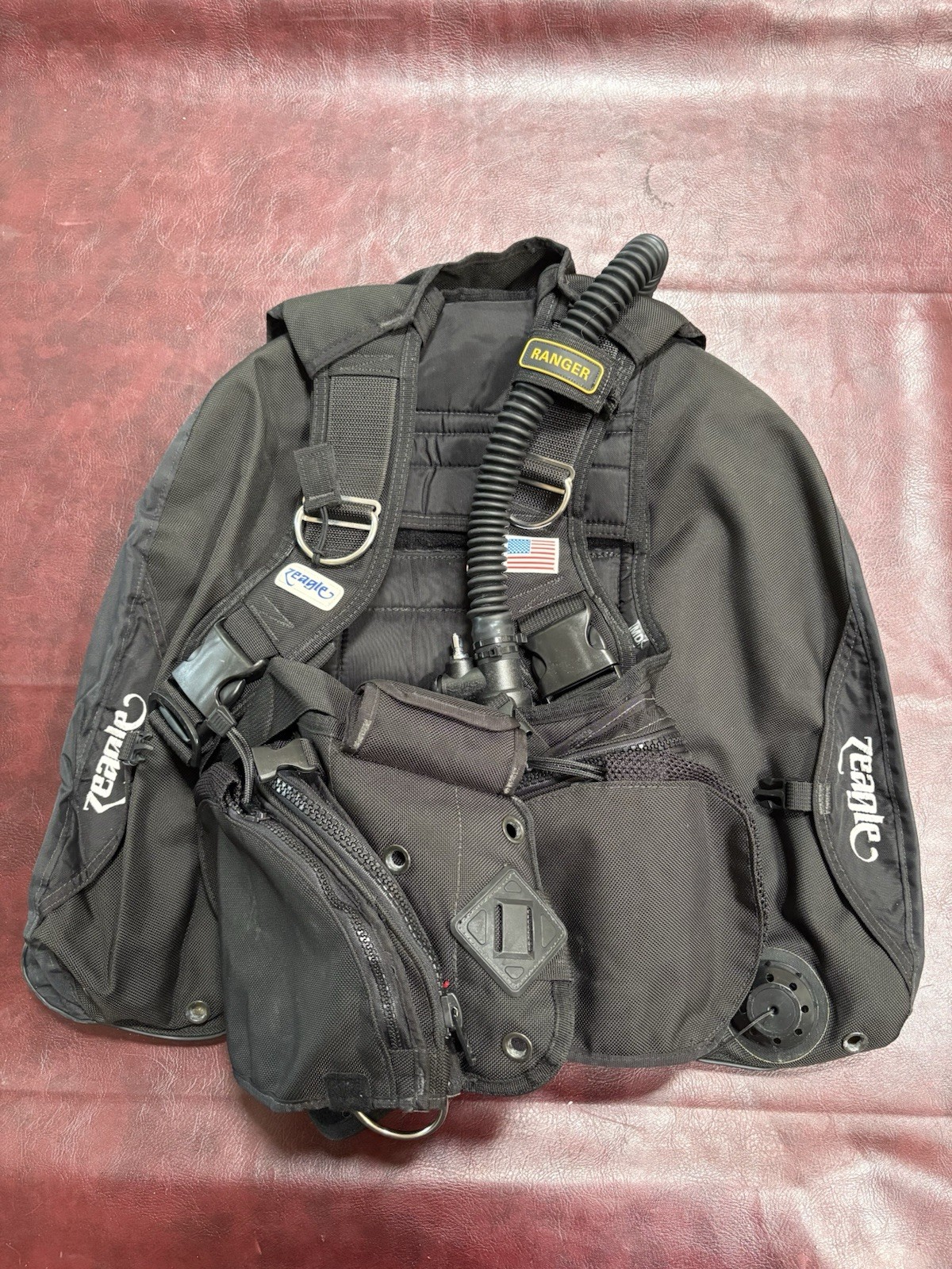 Zeagle Ranger LTD BCD Size Medium M Buoyancy Compensation Device Great Condition