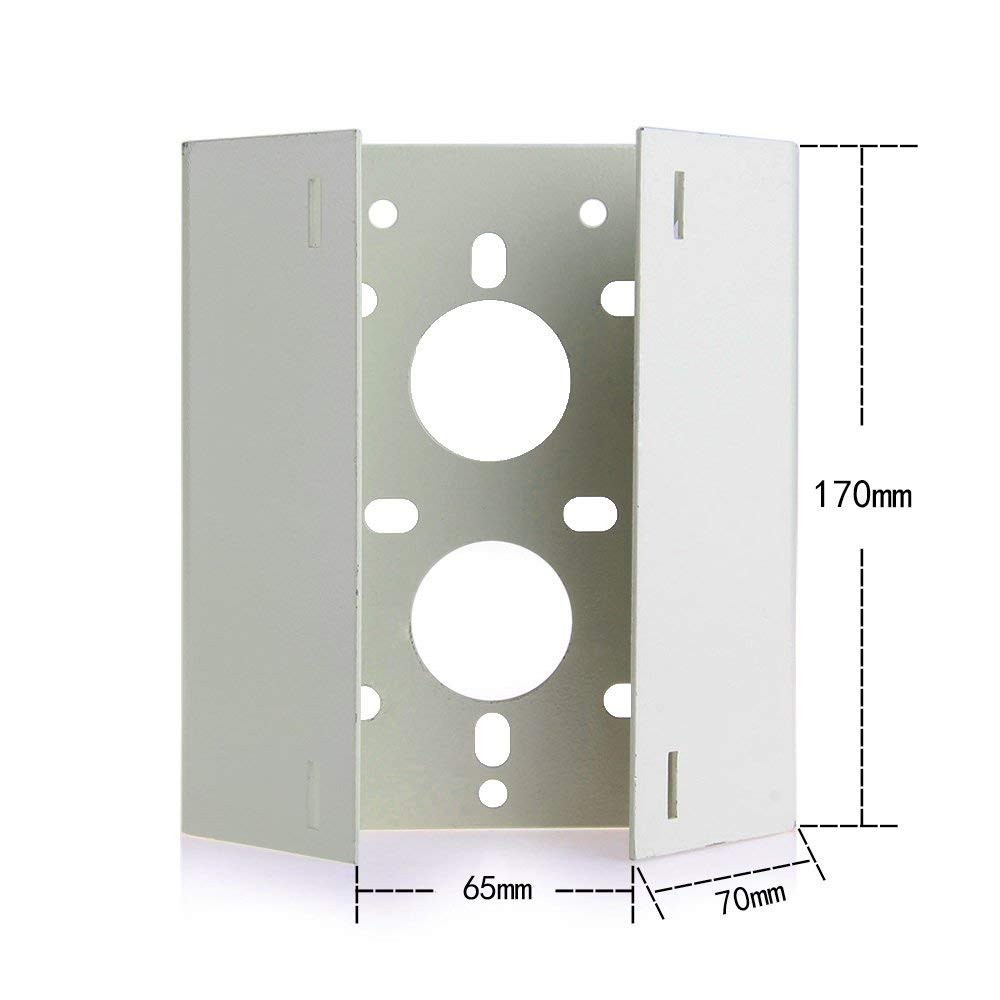 Universal Vertical Pole Mount Adapter Bracket for CCTV Security Camera PTZ Dome