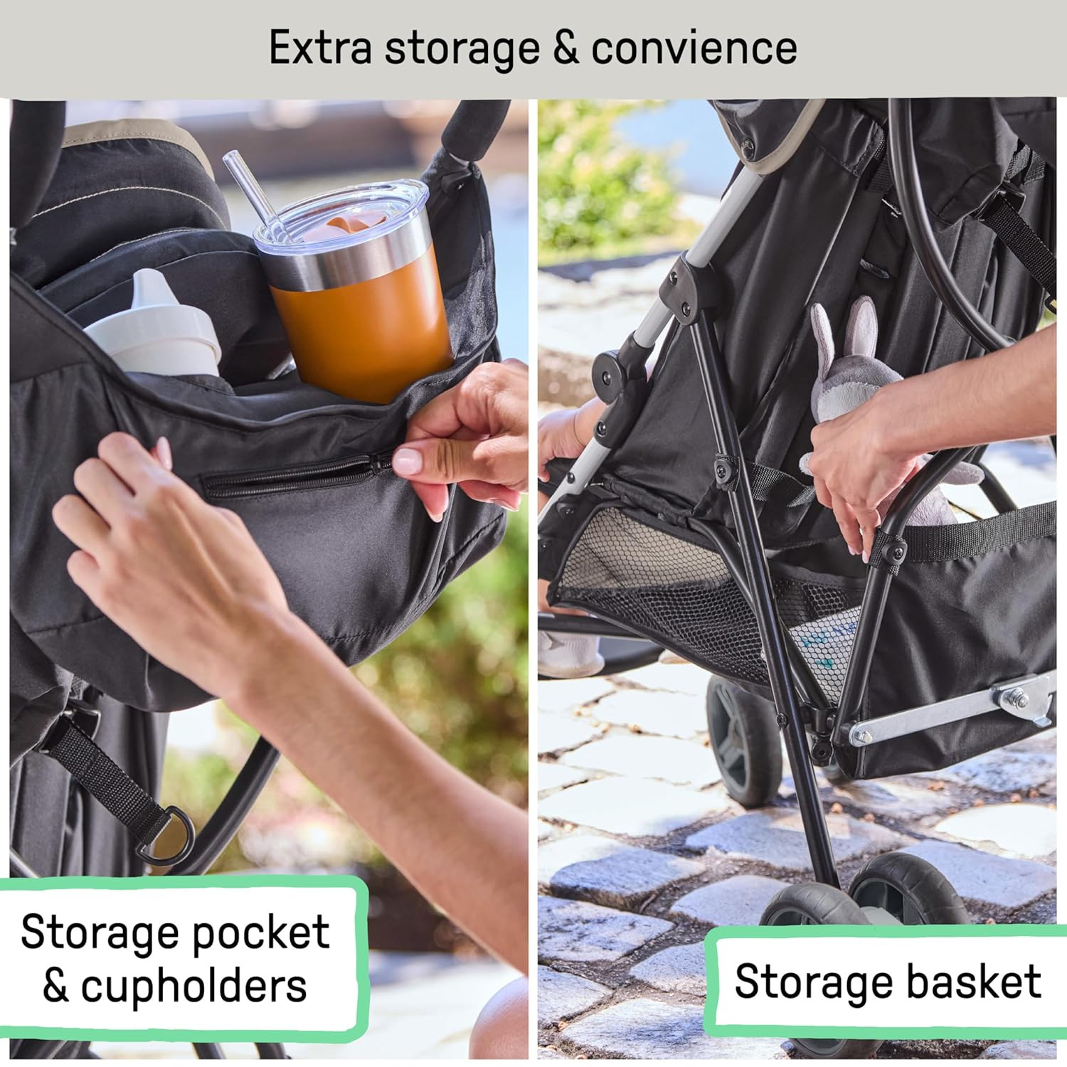 Summer by 3D Mini Convenience Stroller – Lightweight Stroller with Compact Fold