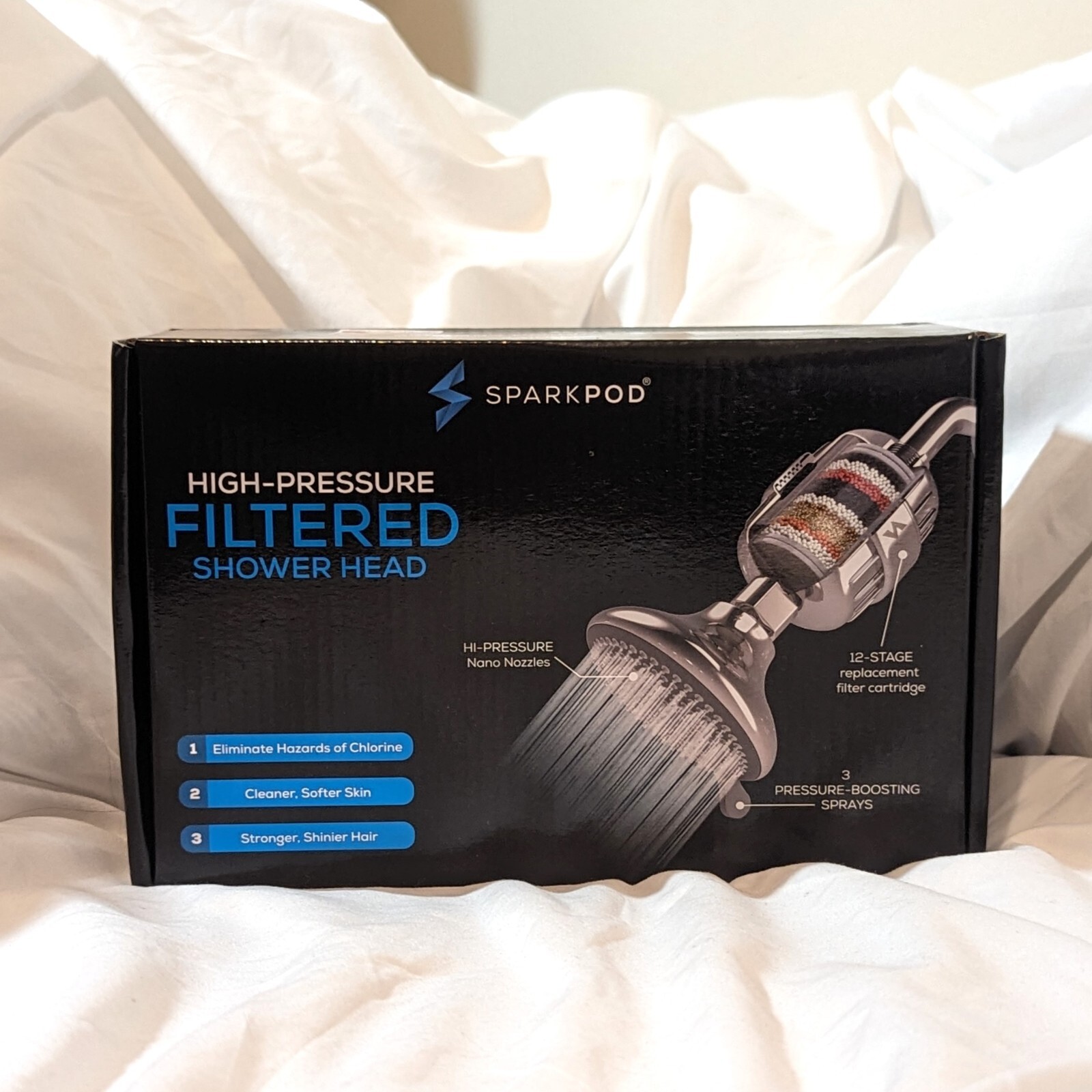 High Pressure Filtered Showerhead