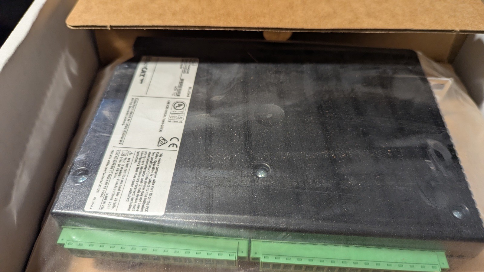 SCHWEITZER ENGINEERING AXION SEL-2244-2 DIGITAL INPUT MODULE  FOR SEL-2240 2022