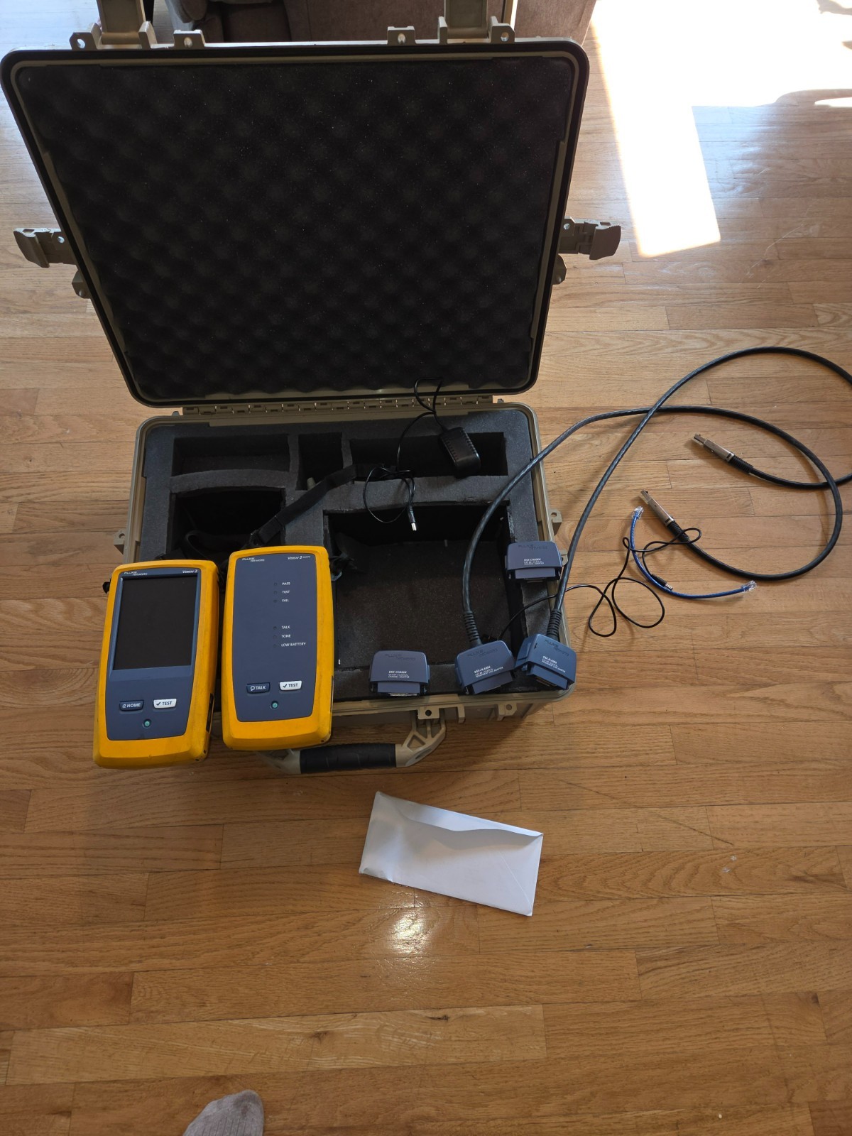 Fluke DSX-5000  Calibrated by Fluke March 18, 2026