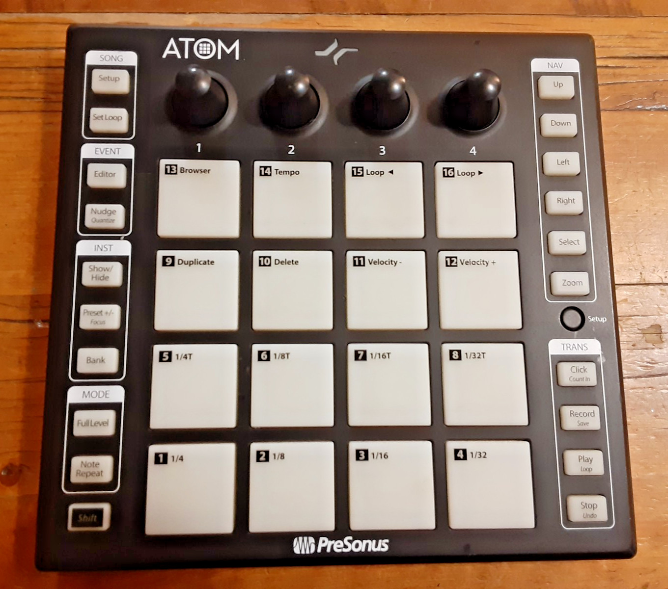 PreSonus ATOM MIDI Pad Controller & M-Vave SMK-25 Keyboard MIDI Controller