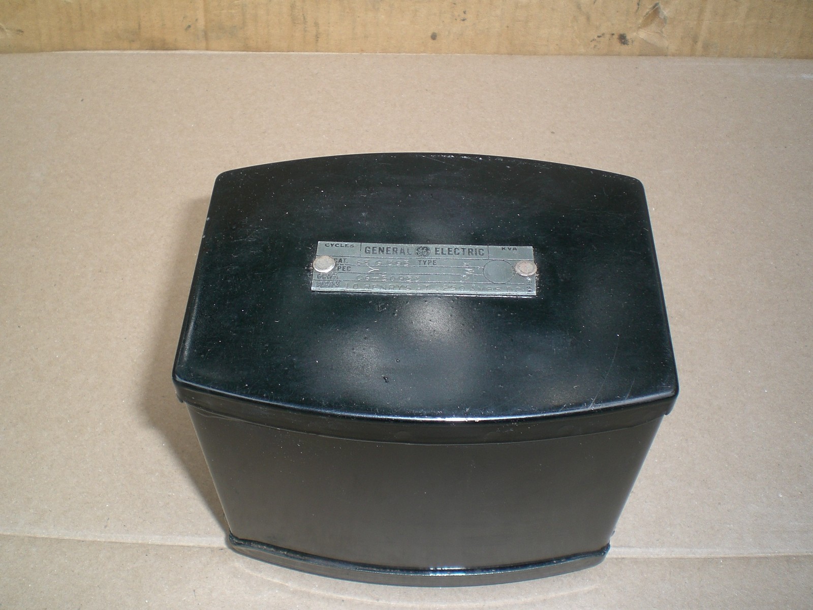 Vintage GE Inductor 10 Henry at .25 Amp DC   OLD Stock
