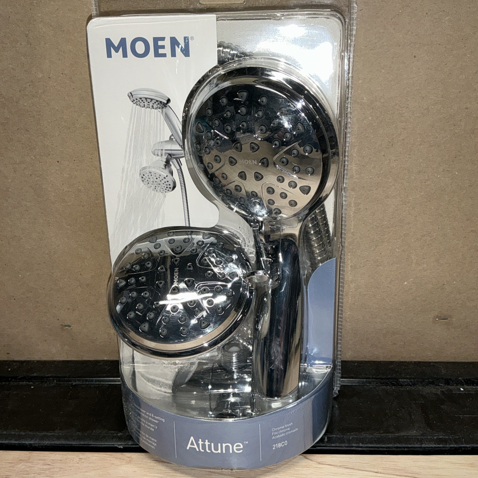 Moen 218C0 6-Mode Attune Hand Held Shower Head in Polished Chrome