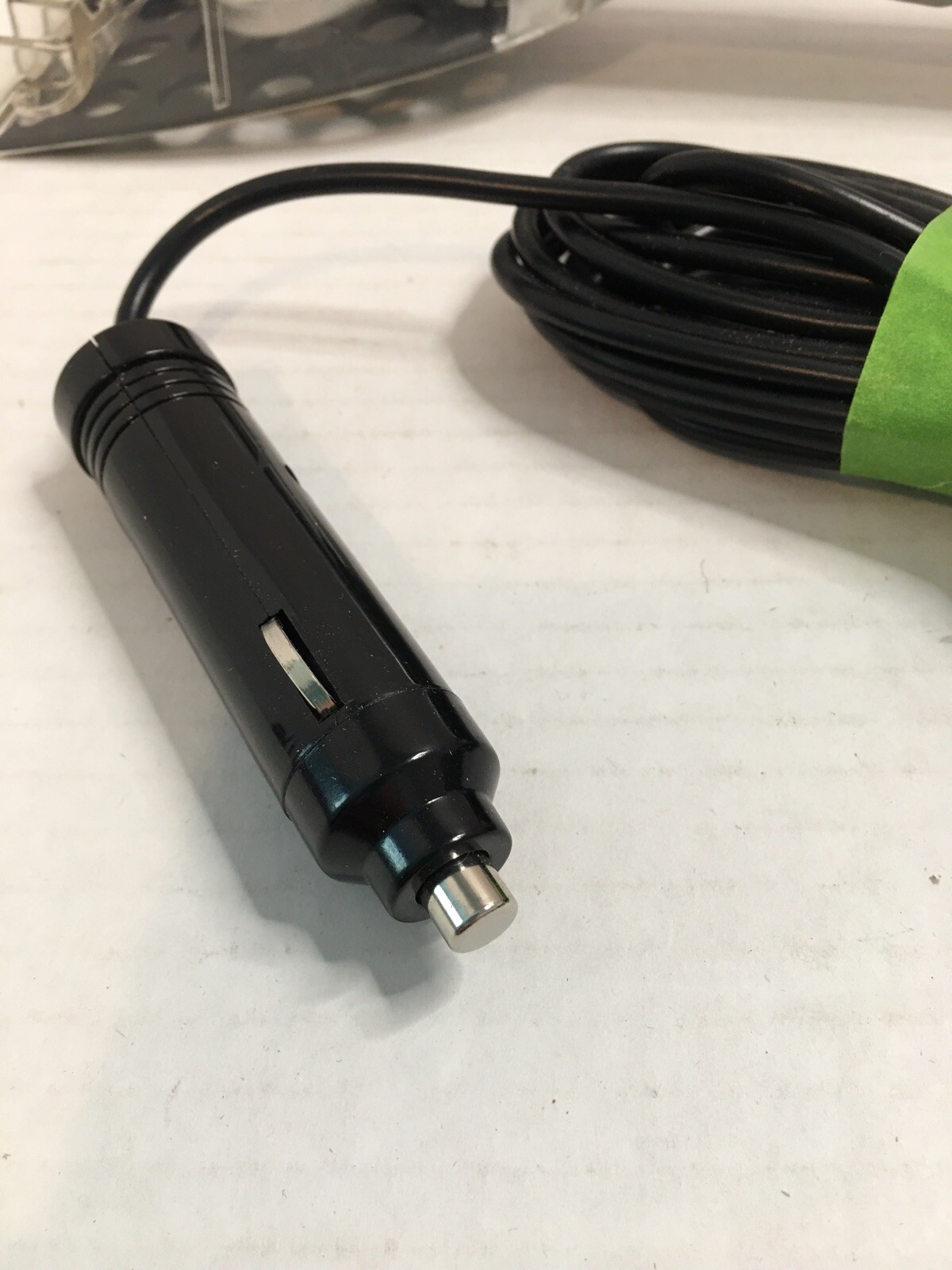 Magic Scraper Heated Ice Scraper SILVER NEW with BLACK POUCH CASE & CORD
