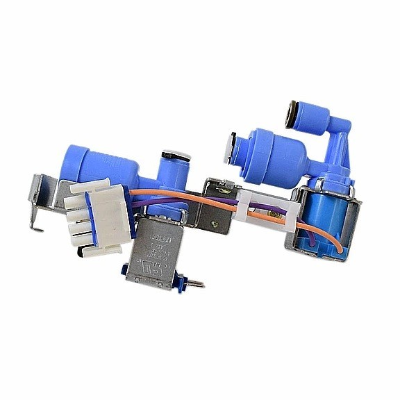 New Genuine OEM GE Refrigerator Dual Water Inlet Valve WR57X25917
