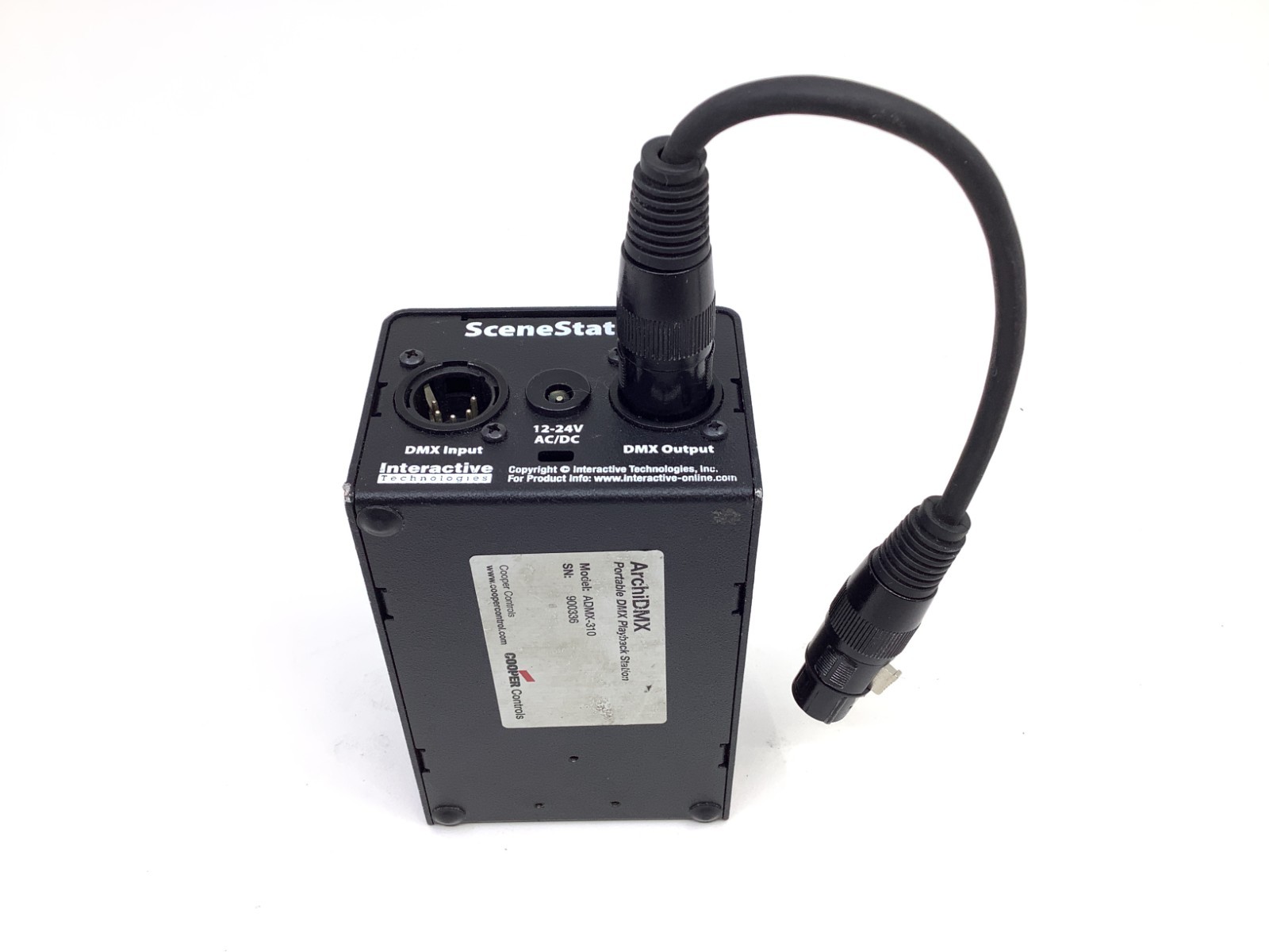 Interactive ArchiDMX ADMX-310 SceneStation Portable DMX Playback Station