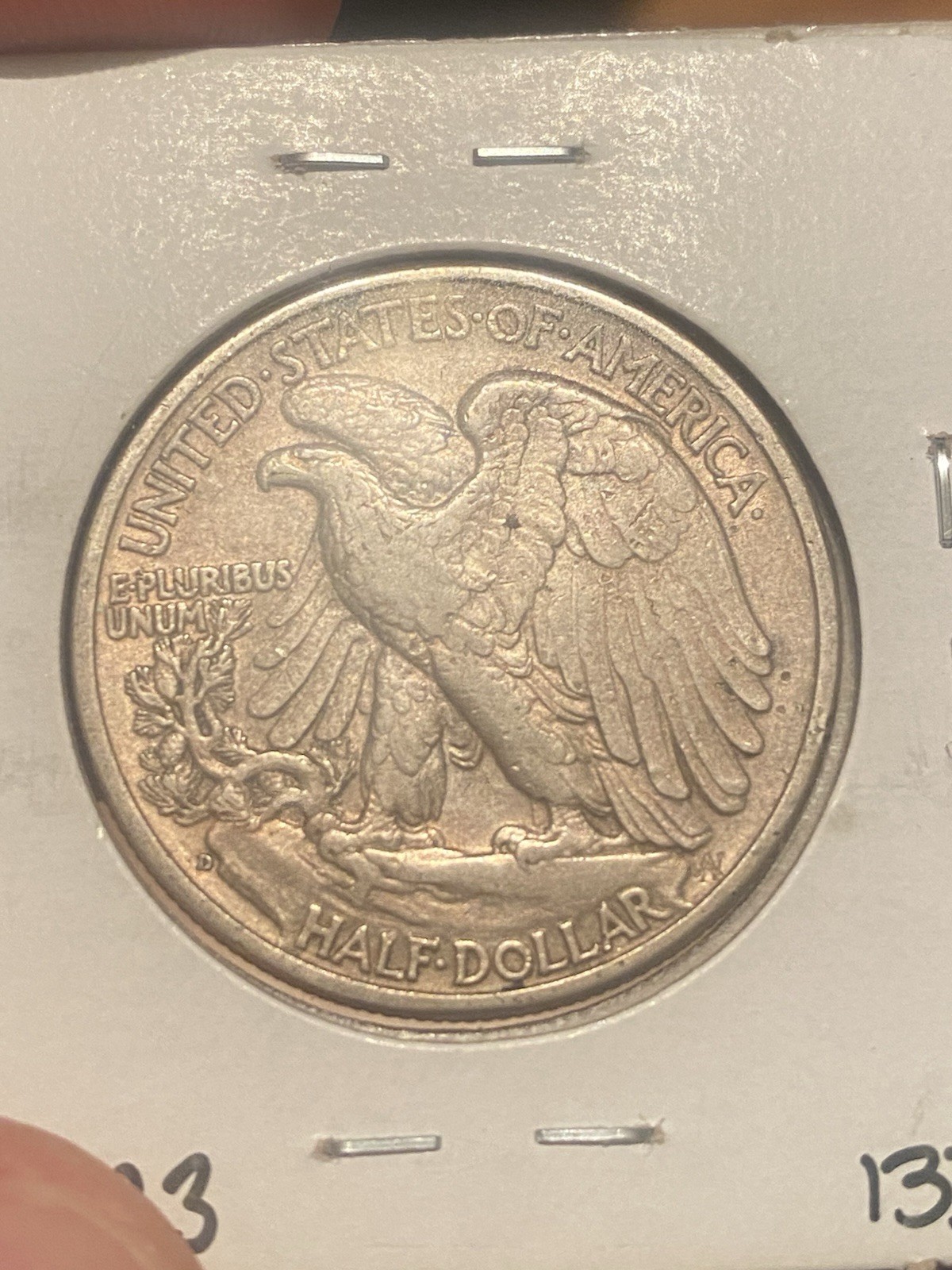 1938-D Walking Liberty Half Dollar ~ Key Date! Denver