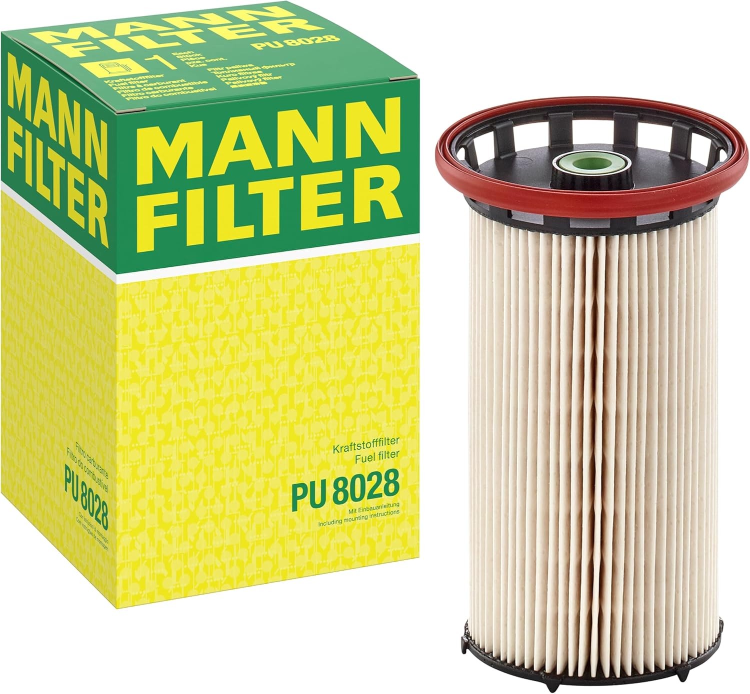 Fuel Filter OES MANN PU8028 for Volkswagen Jetta, Golf