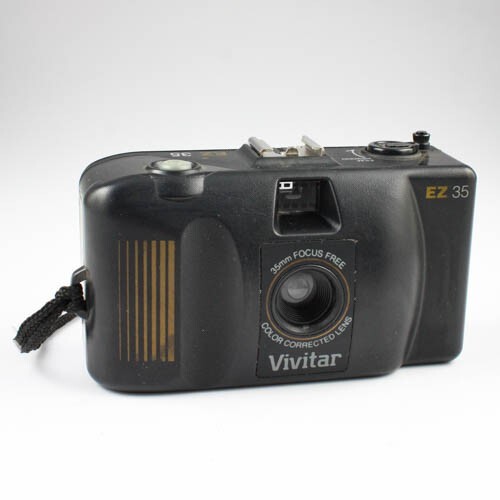 Vivitar - EZ 35 - 35mm  Point & Shoot Camera - Color Corrected Lens