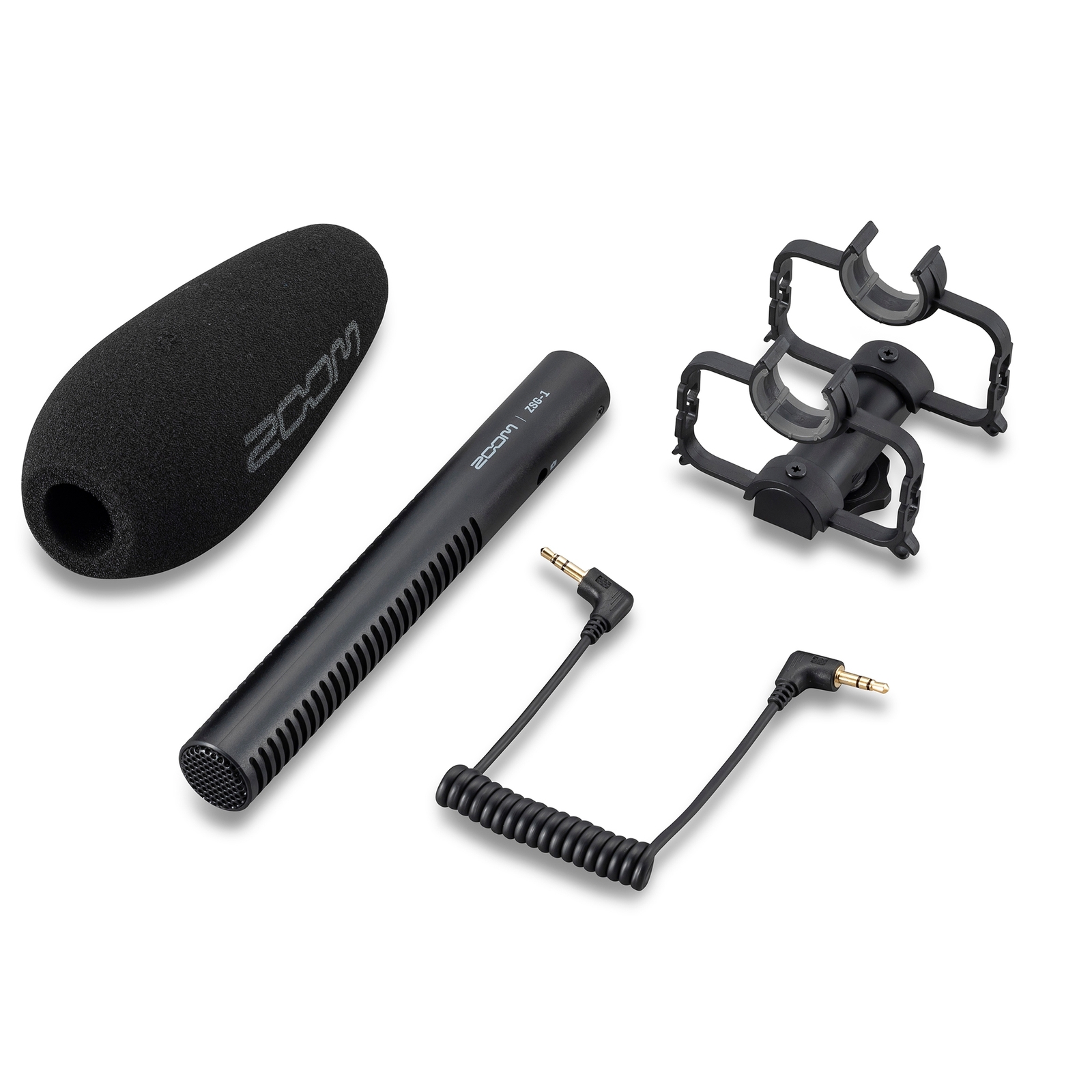 Zoom ZSG-1 On-Camera Shotgun Microphone with Windscreen