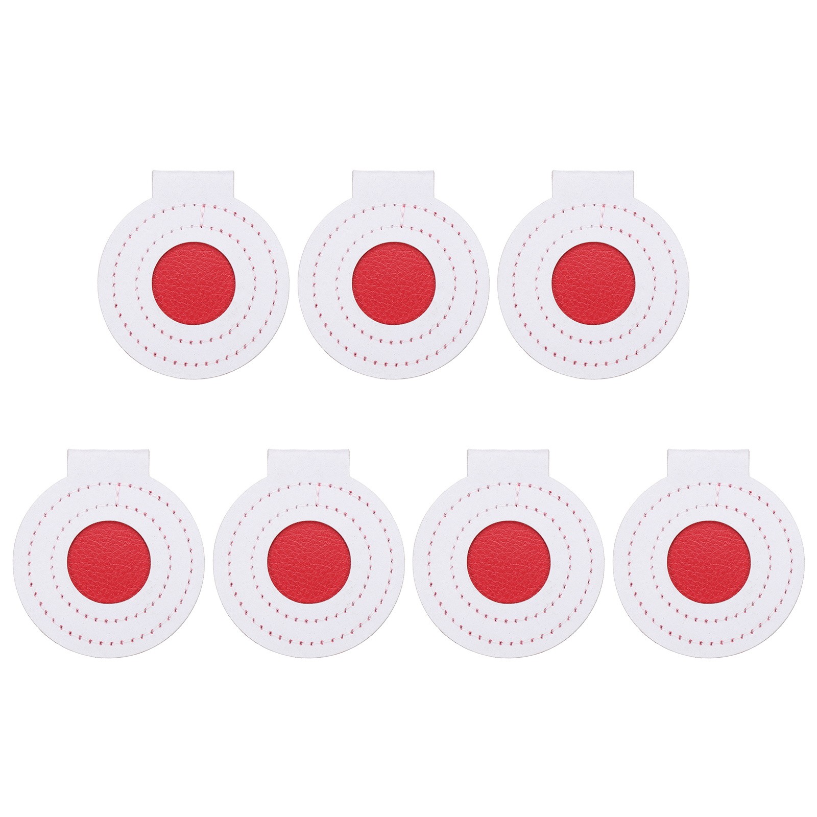 7Pcs Microfiber Bullseye Targets for Shooting Practice 7cm