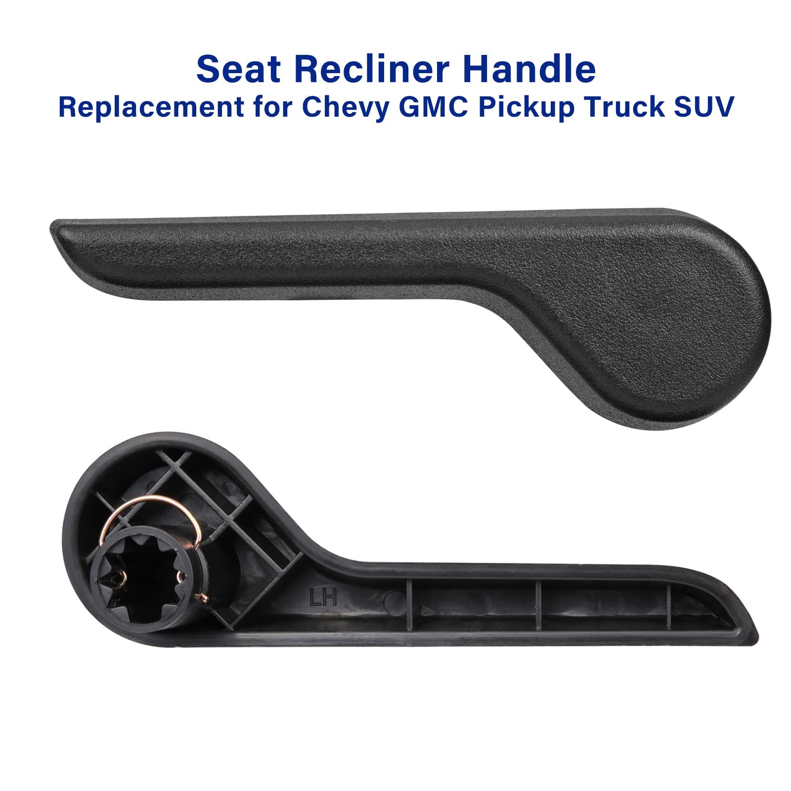 Lcyolada Seat Recliner Handle Lever Front Left+Right Side for 2007-2013 Black