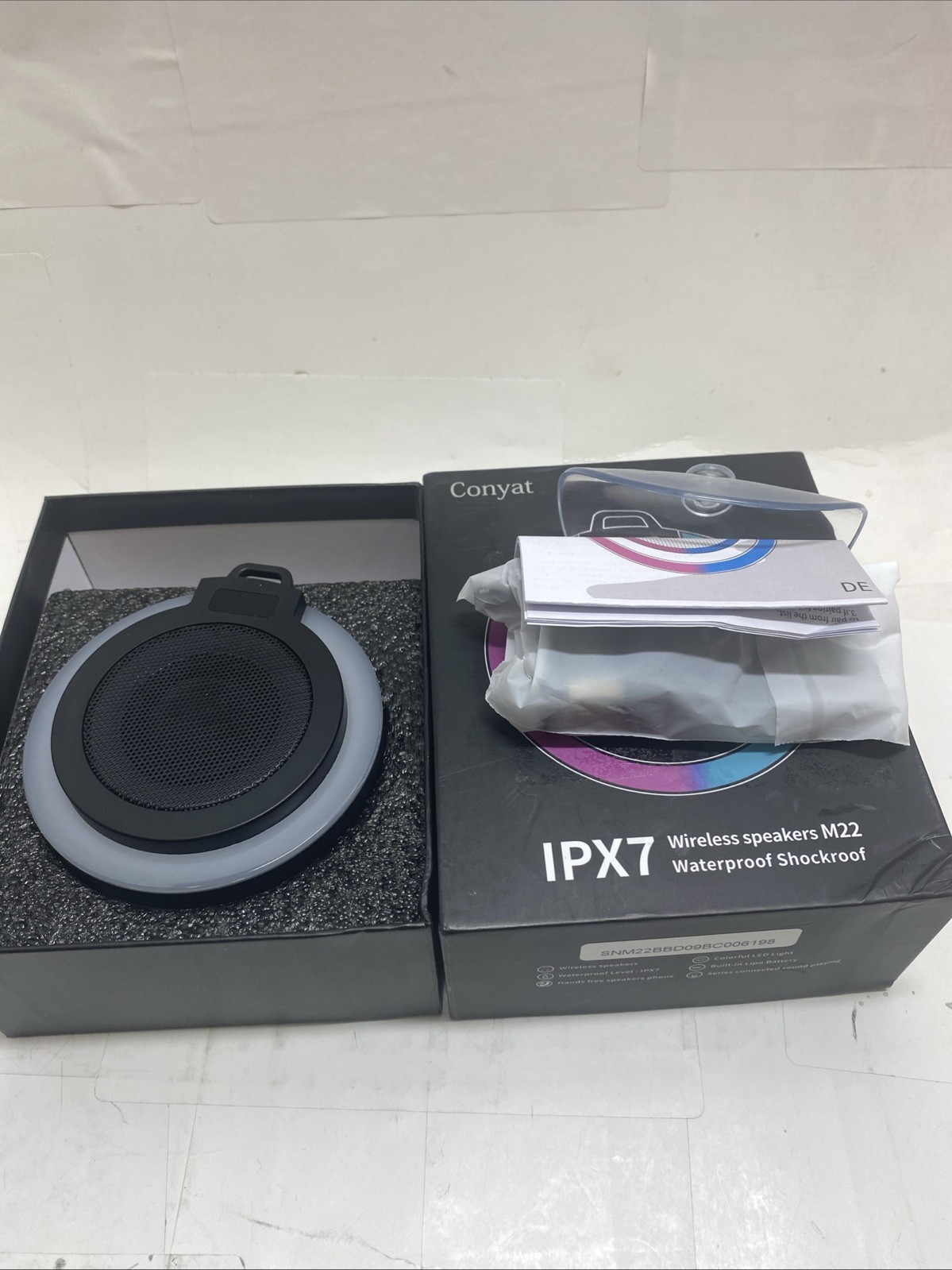Conyat Bluetooth Shower Speaker M22 Waterproof Shockproof