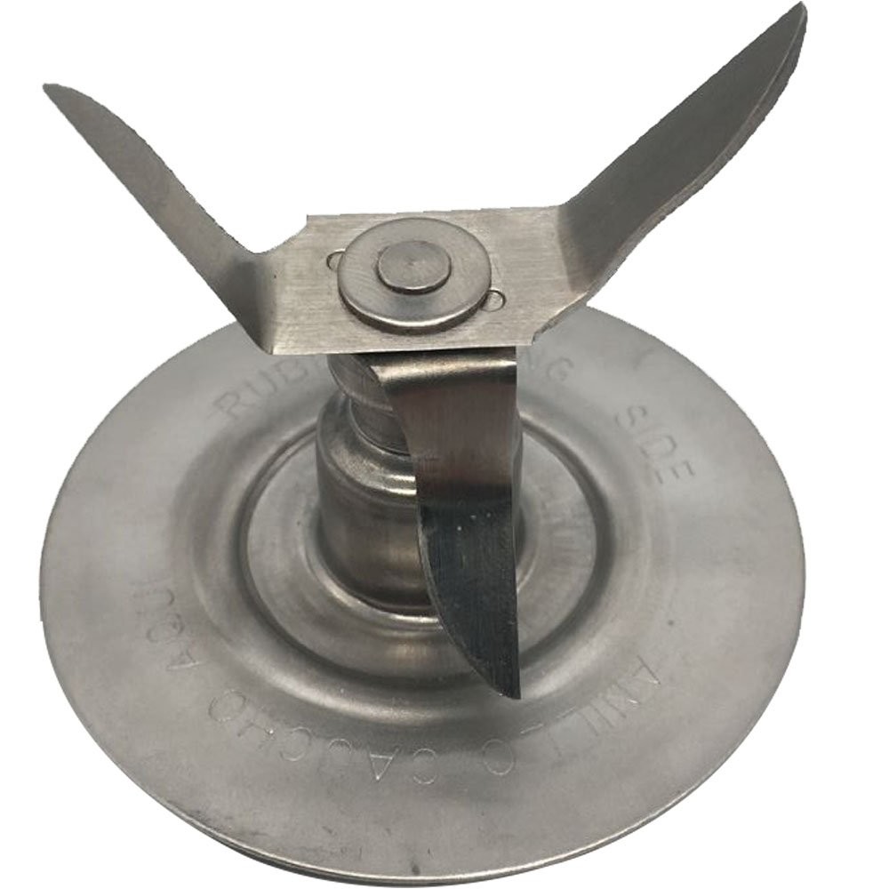 Ice Crusher Blade with Replacement Jar Base Cap, 2 Rubber O Ring Sealing Ring...