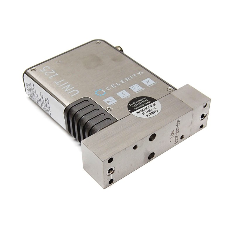 Celerity Unit IFC-125C Mass Flow Controller MFC D-Net (NF3/300cc) C-Seals AS/IS
