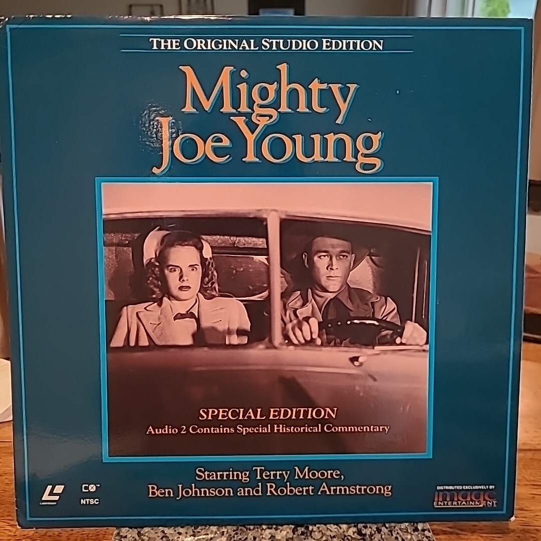 "Mighty Joe Young" Original Studio Edition Laserdisc LD - Terry Moore