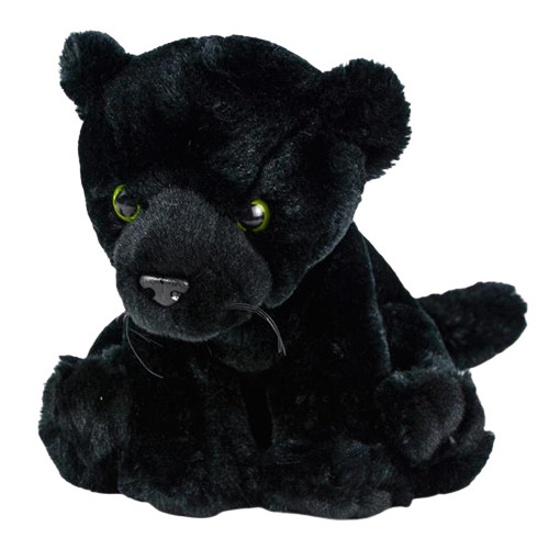 New 8" PANTHER Stuffed Animal Plush Toy Black