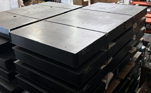 A202997 Newport RS 2000 Optical Breadboard 10'x 5', 8" Thick w/ S-2000 Legs