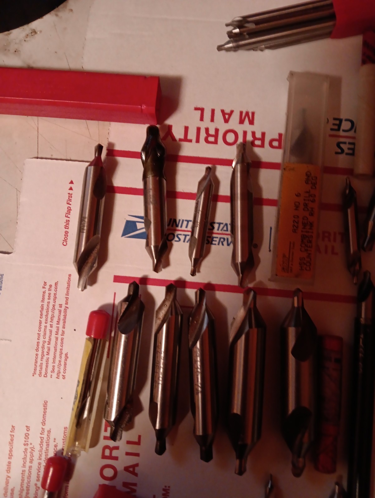 44 Used Machinist Center Drill Countersinks