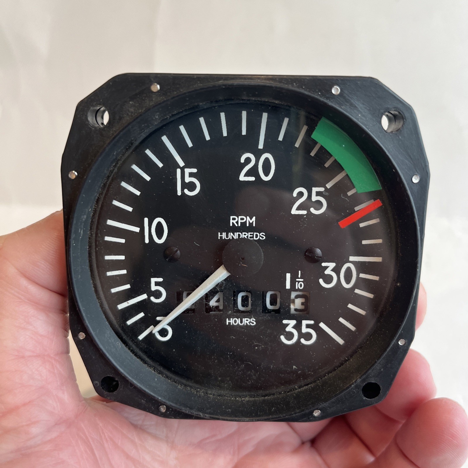 MITCHELL MECHANICAL RECORDING TACHOMETER P/N D1-112-512