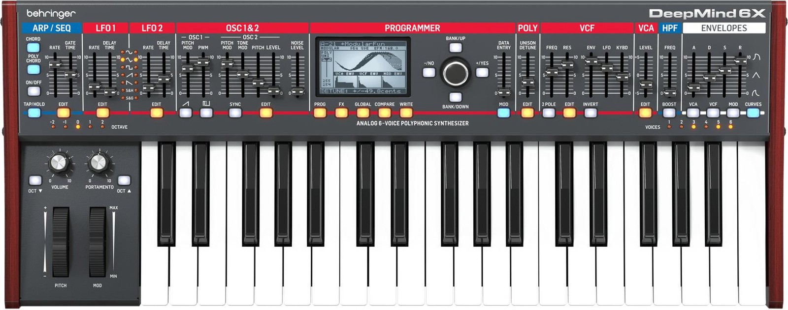 Behringer DeepMind 6X Polyphonic Analog Synthesizer