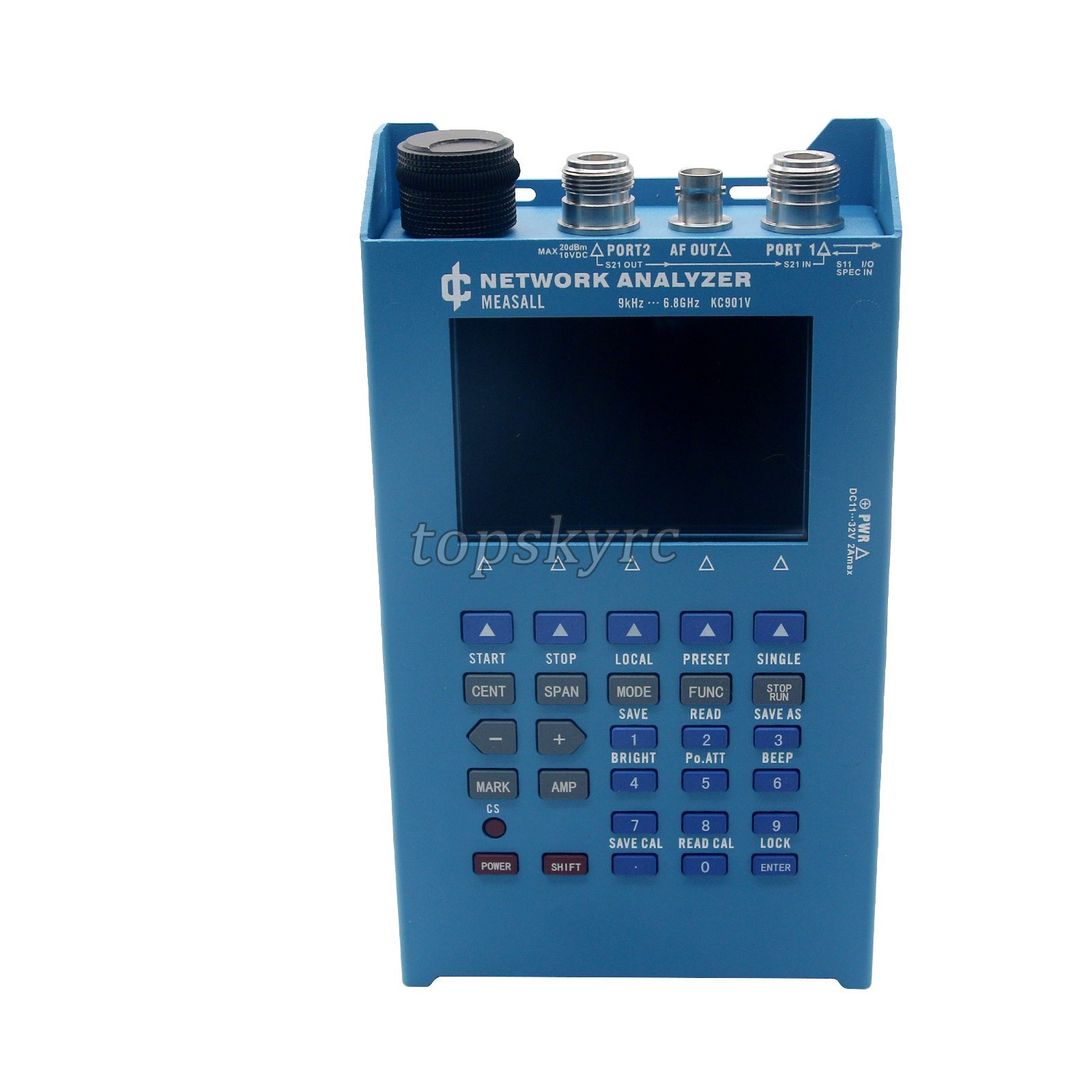 KC901V Network Analyzer Vector Antenna Frequency Spectrum Field Strength Meter