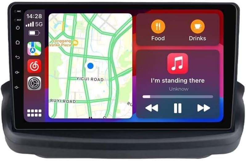 9" Car Radio Wireless Android CarPlay 2+32GB For 09-12 Hyundai Genesis Coupe