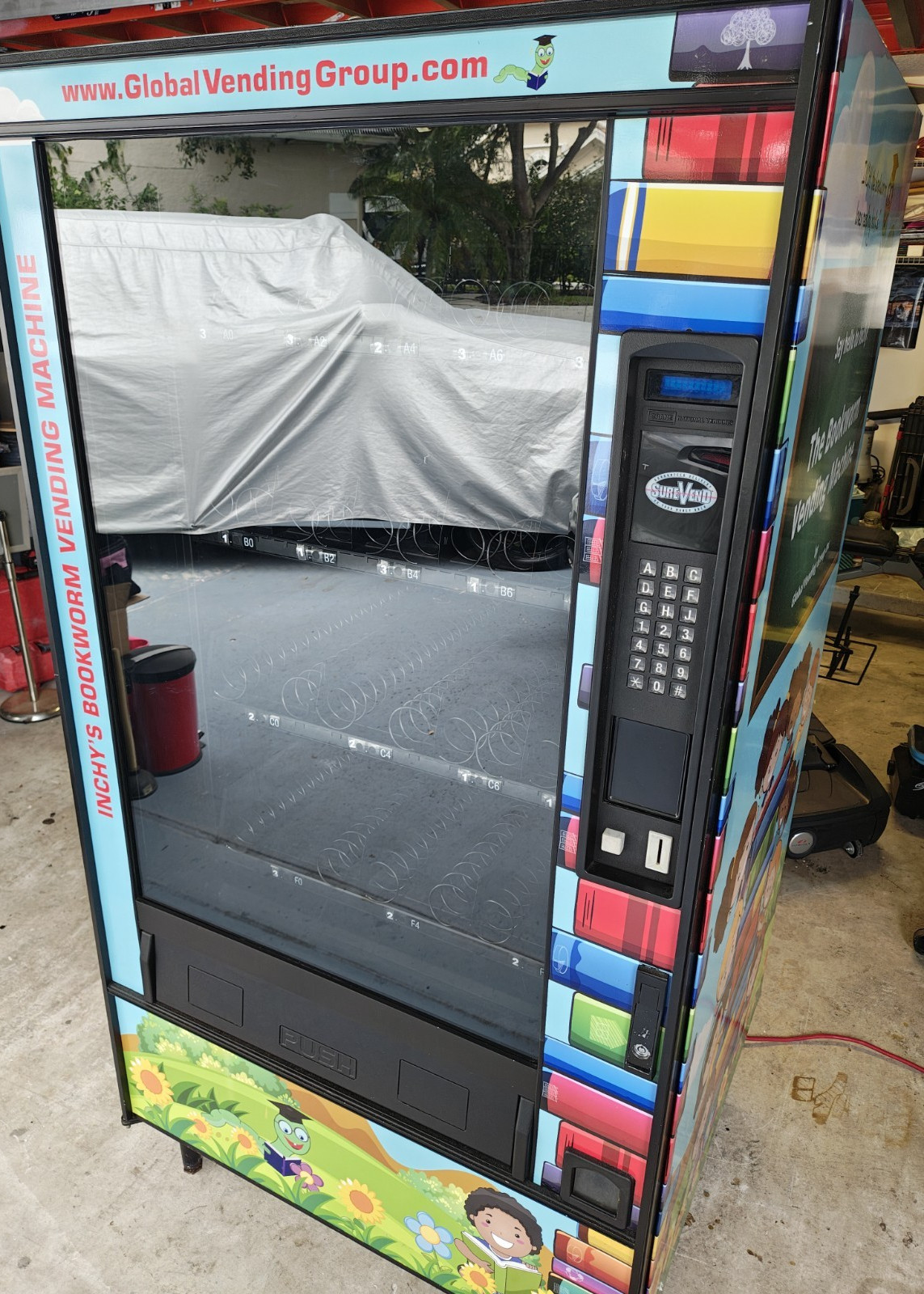 Inchy's Book Vending Machine