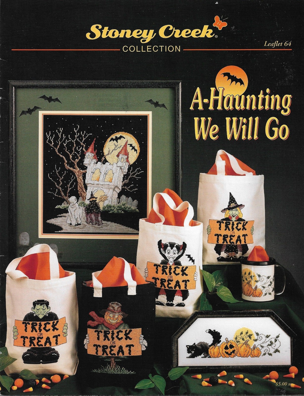 A-Haunting Will Will Go LFT64 by Stoney Creek cross stitch pattern