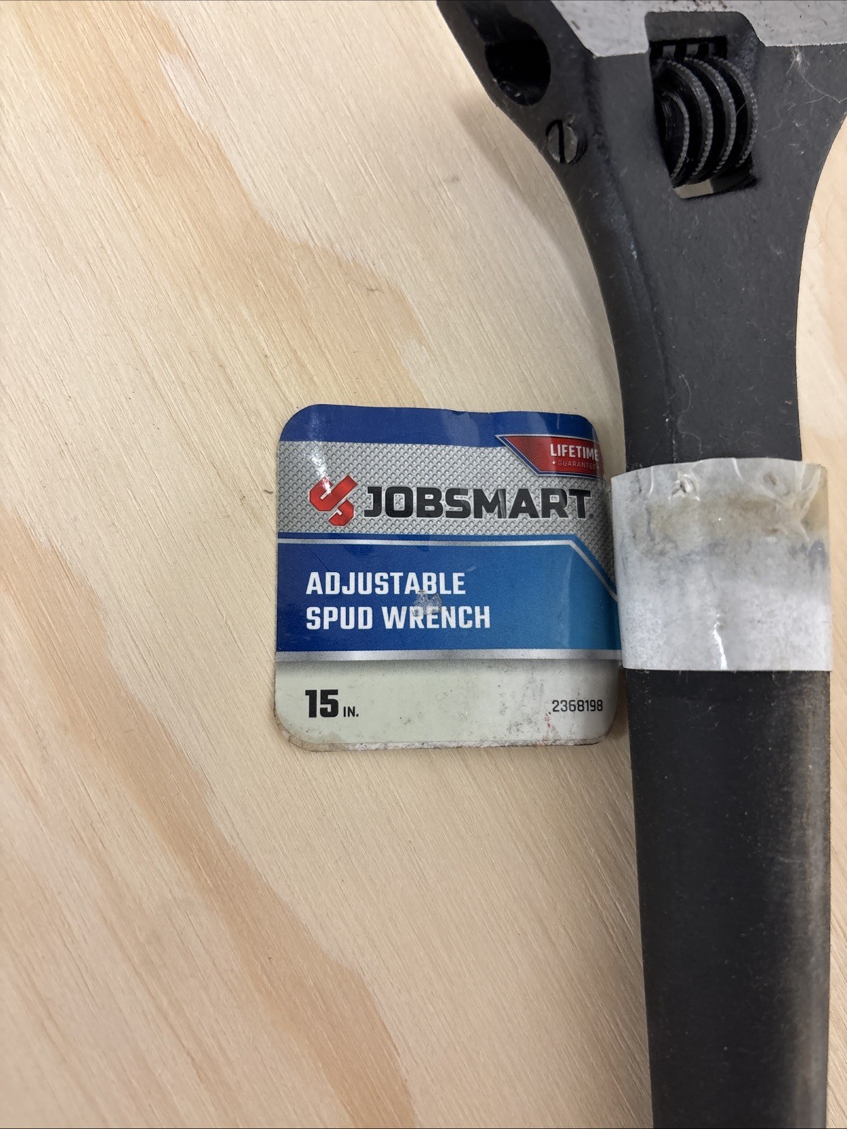 Jobsmart 15” Adjustable Spud Wrench Brand New Tractor Supply’s Store Brand