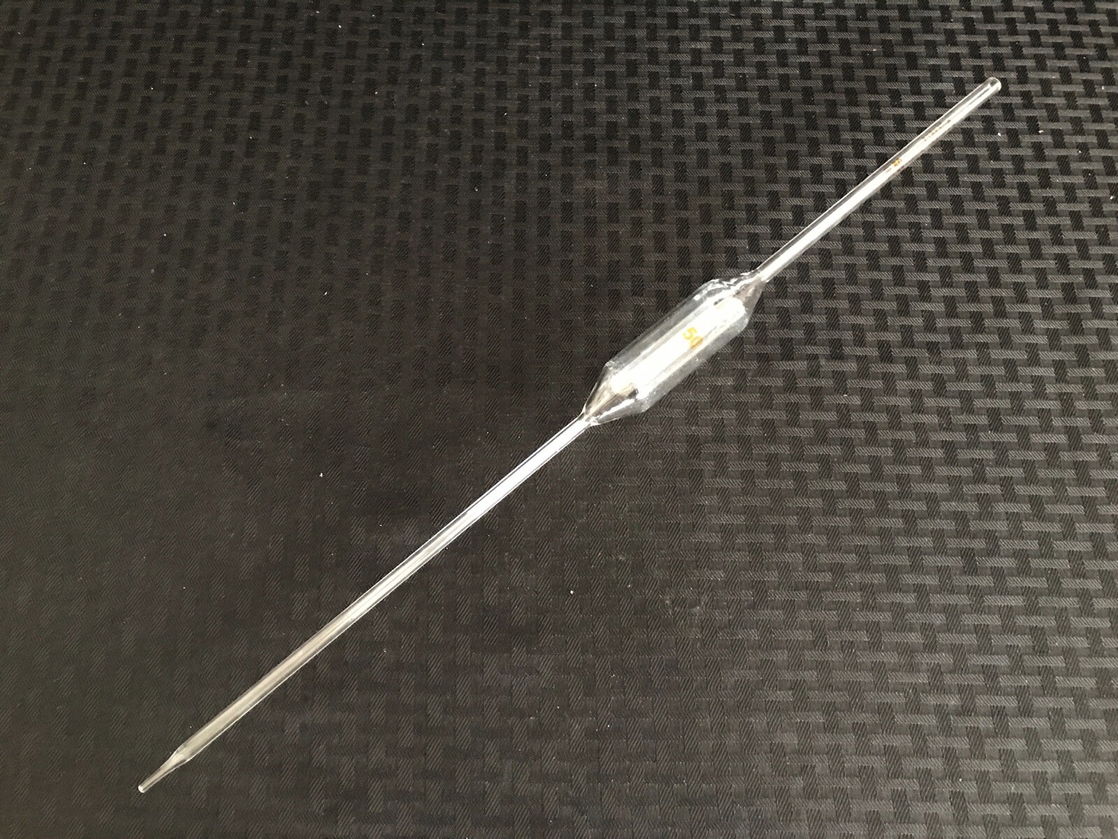 CORNING PYREX 50mL Glass Class A TD Reusable Volumetric Pipet 7100-50 B