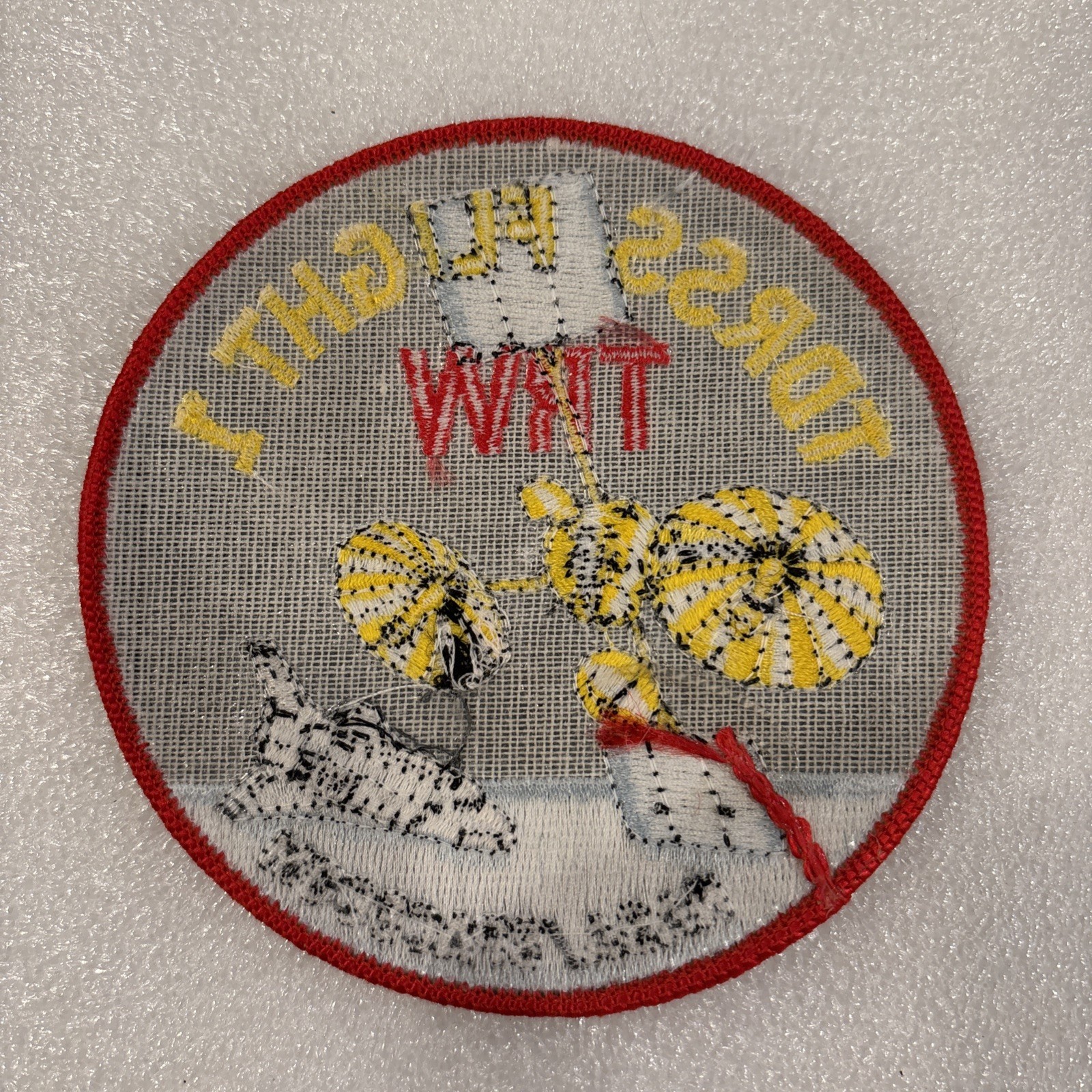 NASA/SPACECOM TDRSS Flight 1 TRW mission patch