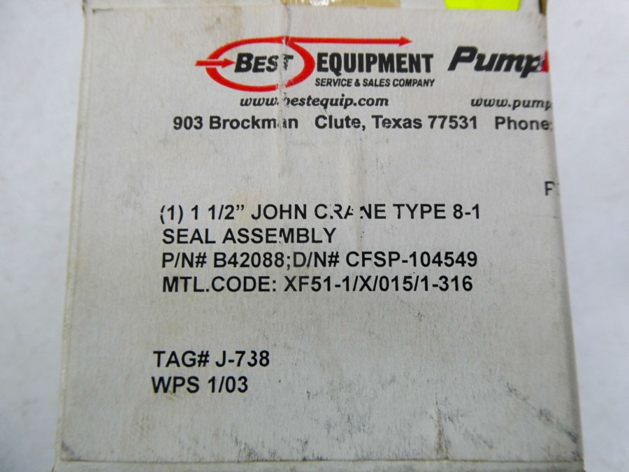 BEST EQUIPMENT PUMP B42088 NSMP