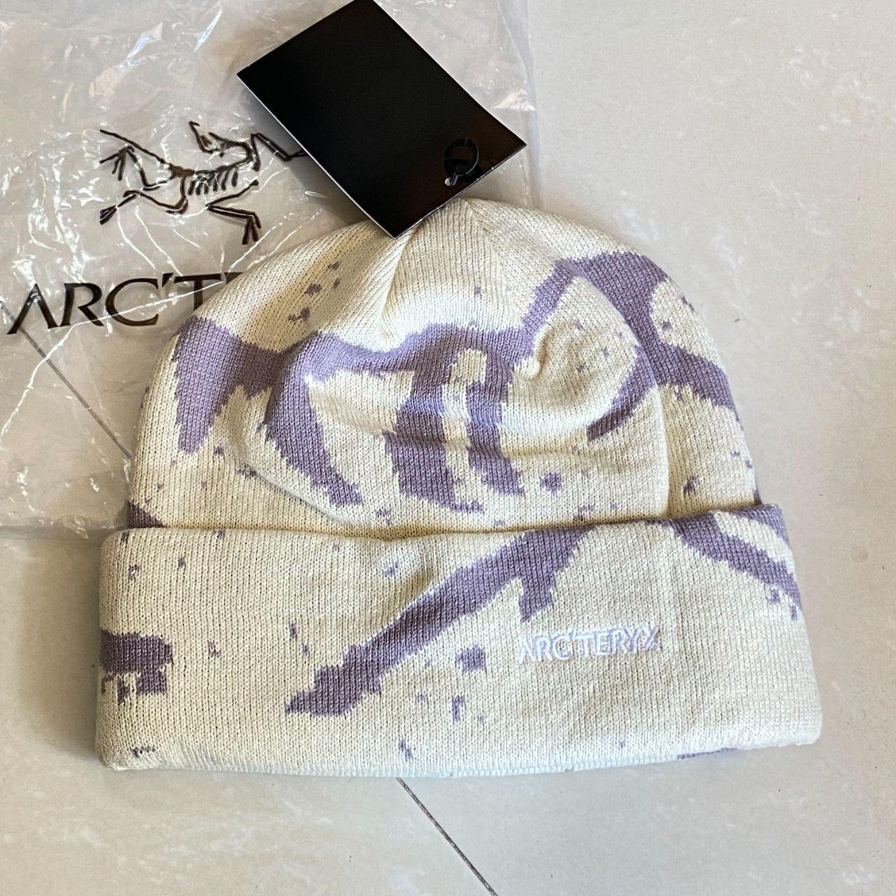 Arc'teryx Grotto Beanie Beige Knit Toque Warm Unisex Outdoor Winter Hat New