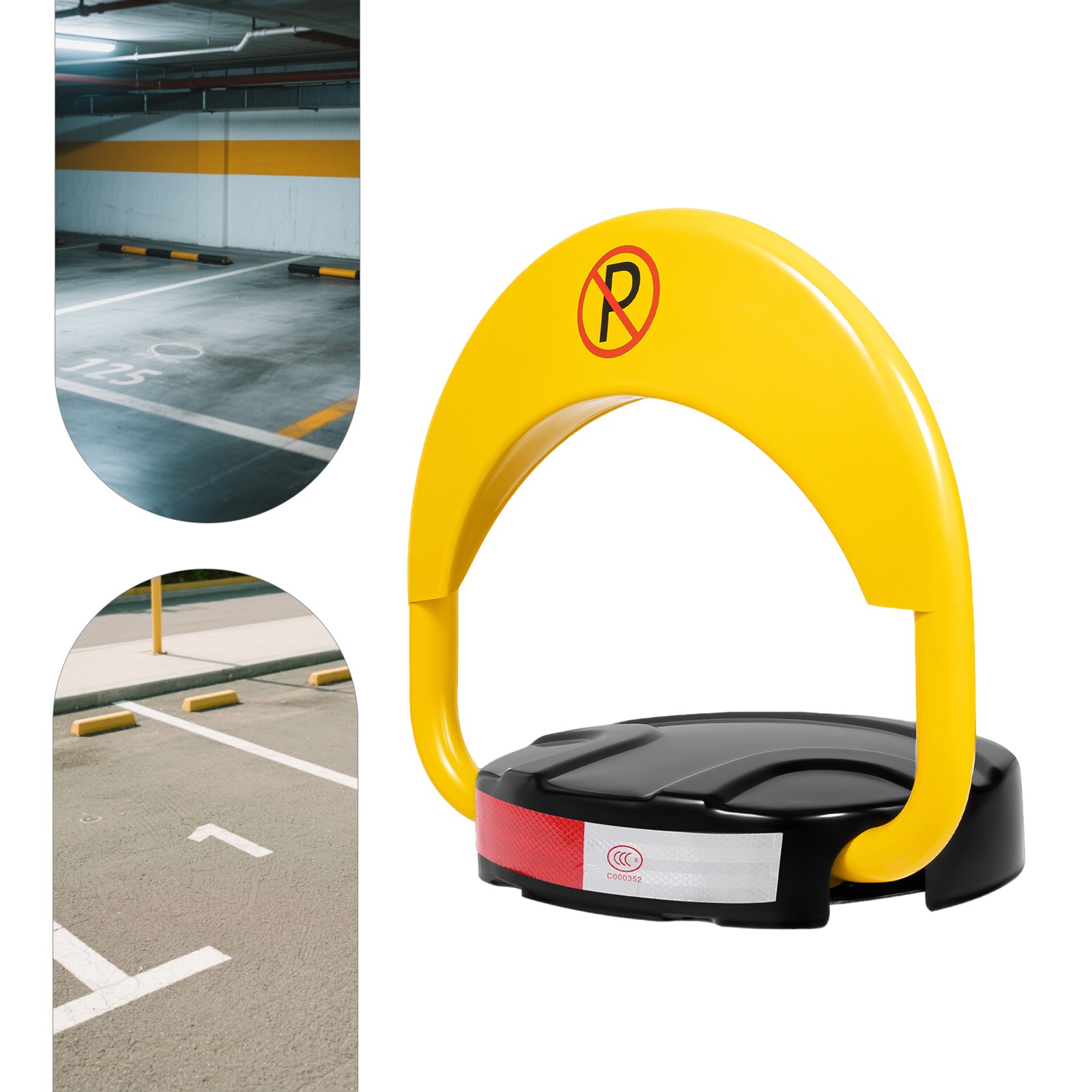 Car Parking Spot Lock Remote Control Anti-Collision Foldable Barrier Auto Sensor