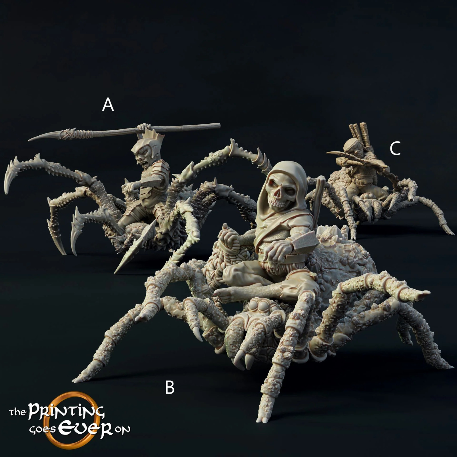 Goblin Spider Riders - Resin Tabletop Miniature